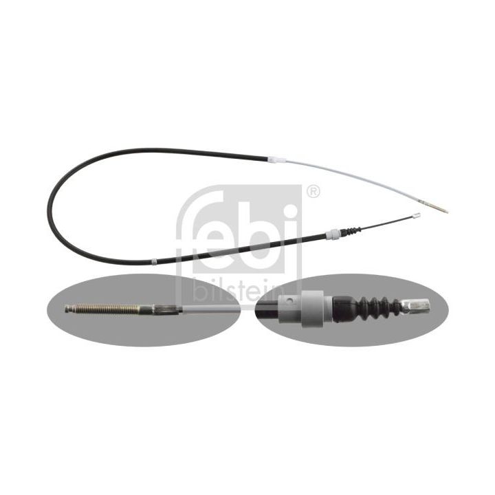 Trosas, stovėjimo stabdys FEBI BILSTEIN 27154