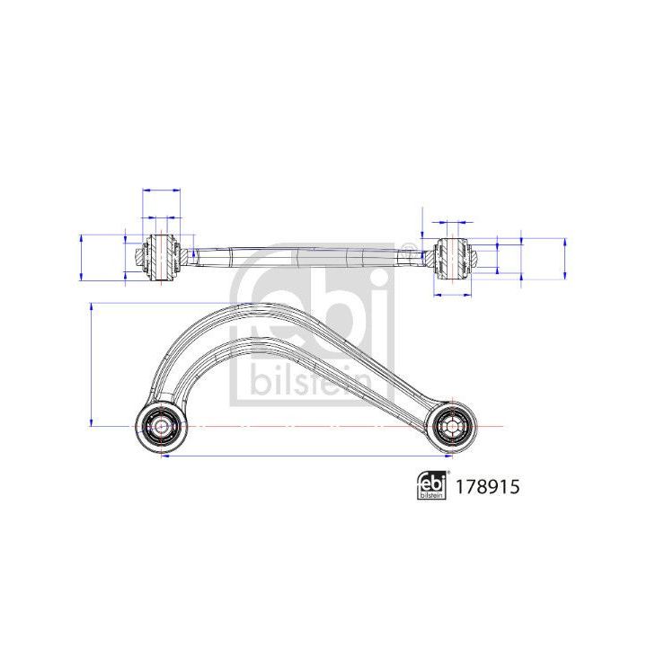 Vikšro valdymo svirtis FEBI BILSTEIN 178915