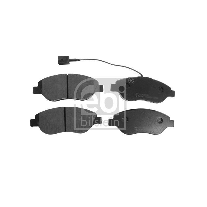 Stabdžių trinkelių rinkinys, diskinis stabdys FEBI BILSTEIN 116012