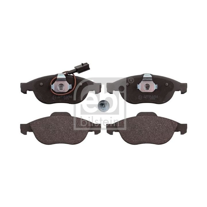 Stabdžių trinkelių rinkinys, diskinis stabdys FEBI BILSTEIN 116014