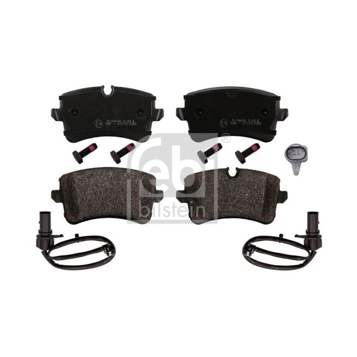 Stabdžių trinkelių rinkinys, diskinis stabdys FEBI BILSTEIN 116016