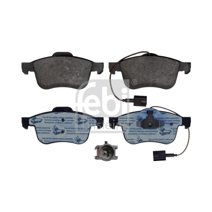 Stabdžių trinkelių rinkinys, diskinis stabdys FEBI BILSTEIN 116104