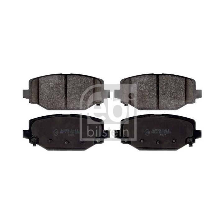 Stabdžių trinkelių rinkinys, diskinis stabdys FEBI BILSTEIN 116111