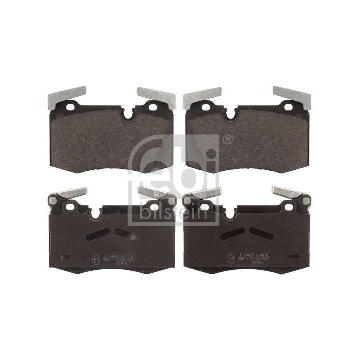 Stabdžių trinkelių rinkinys, diskinis stabdys FEBI BILSTEIN 116145