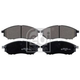 Stabdžių trinkelių rinkinys, diskinis stabdys FEBI BILSTEIN 116188