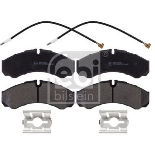 Stabdžių trinkelių rinkinys, diskinis stabdys FEBI BILSTEIN 116255