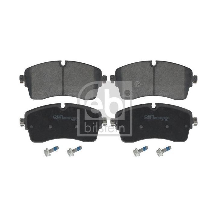 Stabdžių trinkelių rinkinys, diskinis stabdys FEBI BILSTEIN 116263