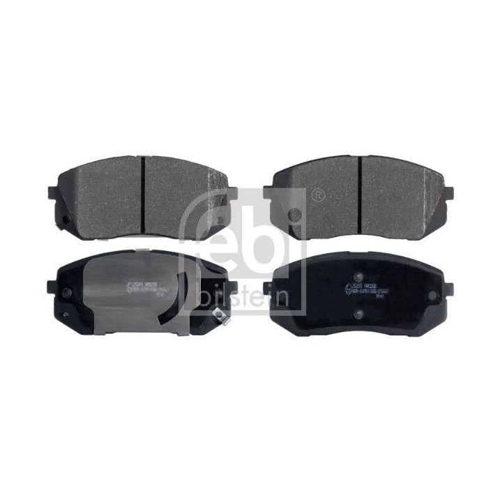 Stabdžių trinkelių rinkinys, diskinis stabdys FEBI BILSTEIN 116265