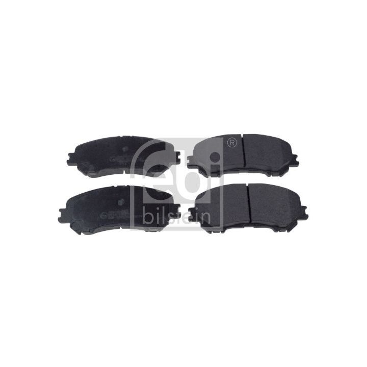 Stabdžių trinkelių rinkinys, diskinis stabdys FEBI BILSTEIN 116266