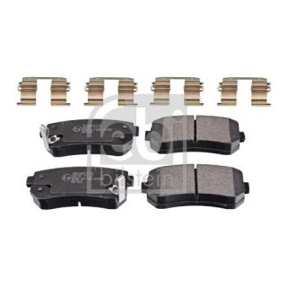 Stabdžių trinkelių rinkinys, diskinis stabdys FEBI BILSTEIN 116270