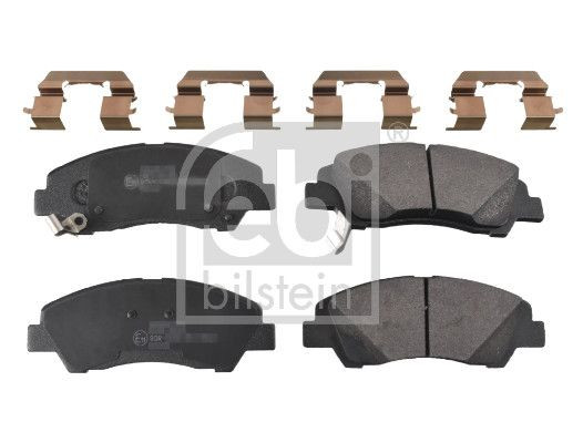 Stabdžių trinkelių rinkinys, diskinis stabdys FEBI BILSTEIN 116276