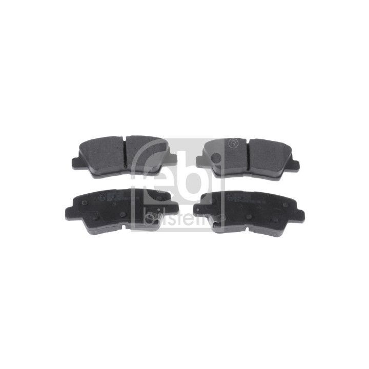 Stabdžių trinkelių rinkinys, diskinis stabdys FEBI BILSTEIN 116285