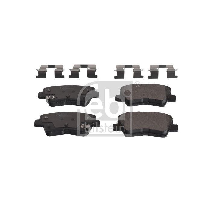 Stabdžių trinkelių rinkinys, diskinis stabdys FEBI BILSTEIN 116289