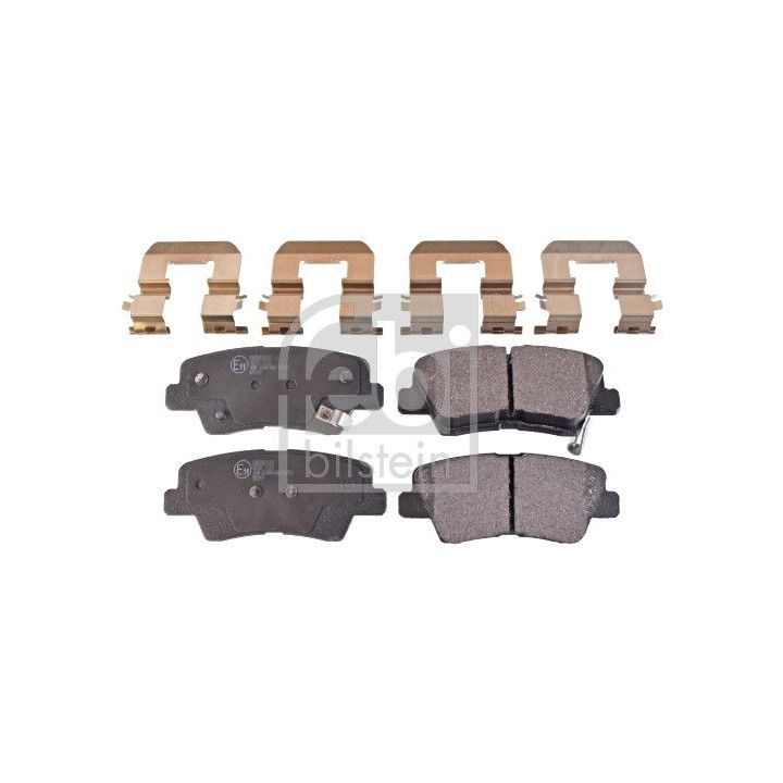 Stabdžių trinkelių rinkinys, diskinis stabdys FEBI BILSTEIN 116301