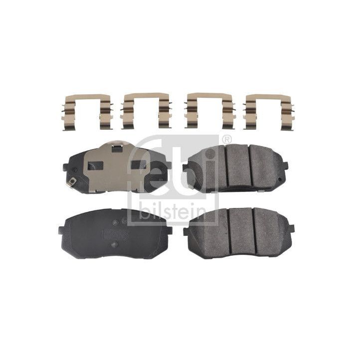 Stabdžių trinkelių rinkinys, diskinis stabdys FEBI BILSTEIN 116333