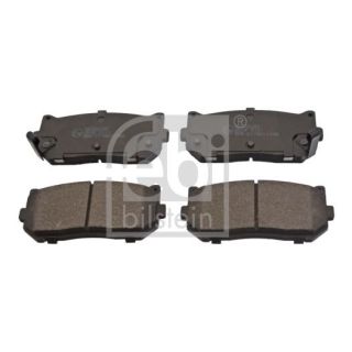 Stabdžių trinkelių rinkinys, diskinis stabdys FEBI BILSTEIN 116337