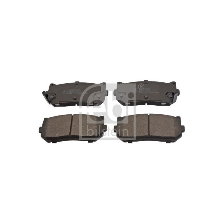 Stabdžių trinkelių rinkinys, diskinis stabdys FEBI BILSTEIN 116337