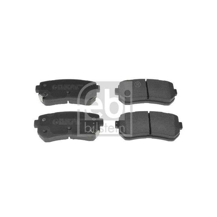 Stabdžių trinkelių rinkinys, diskinis stabdys FEBI BILSTEIN 116367