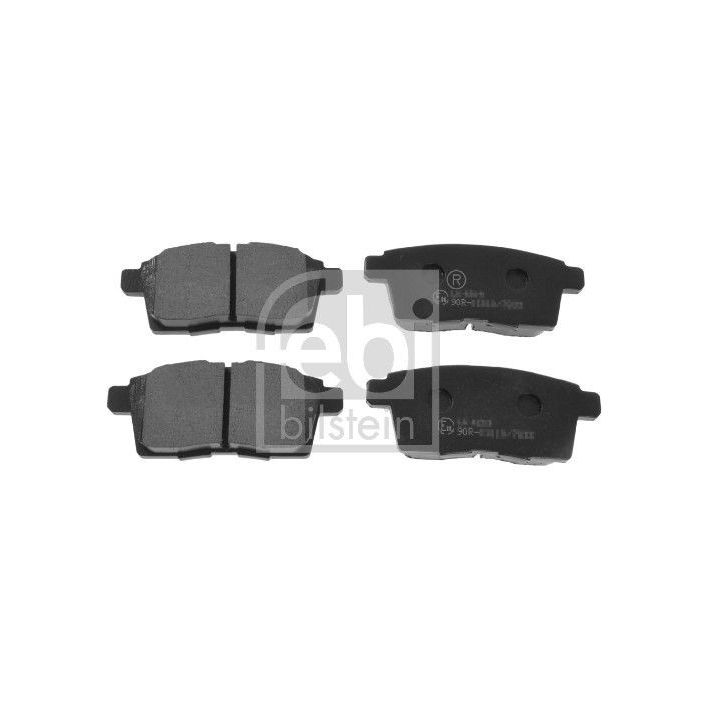 Stabdžių trinkelių rinkinys, diskinis stabdys FEBI BILSTEIN 116370