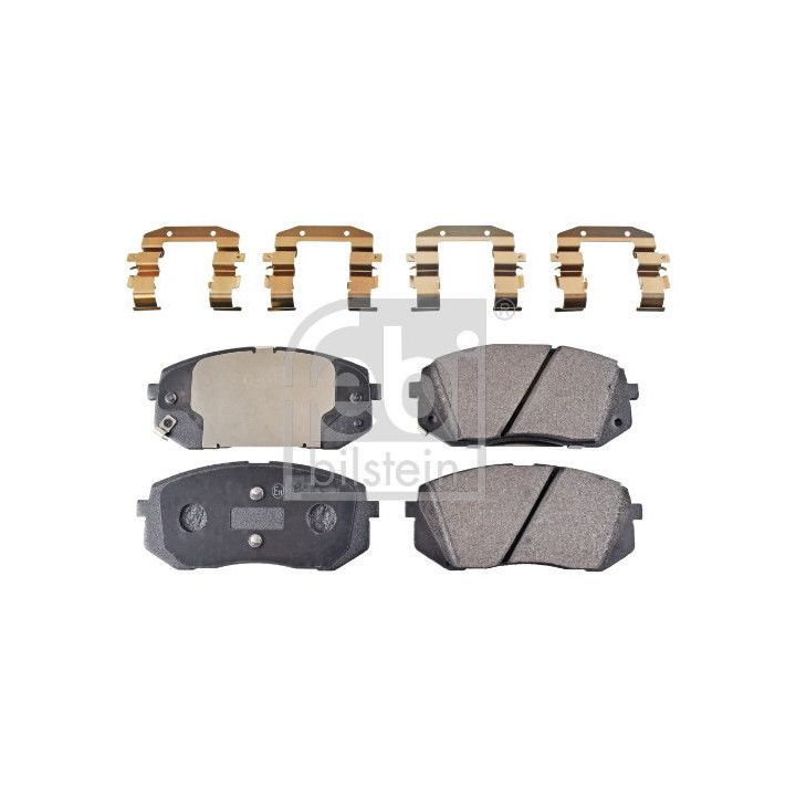 Stabdžių trinkelių rinkinys, diskinis stabdys FEBI BILSTEIN 116376