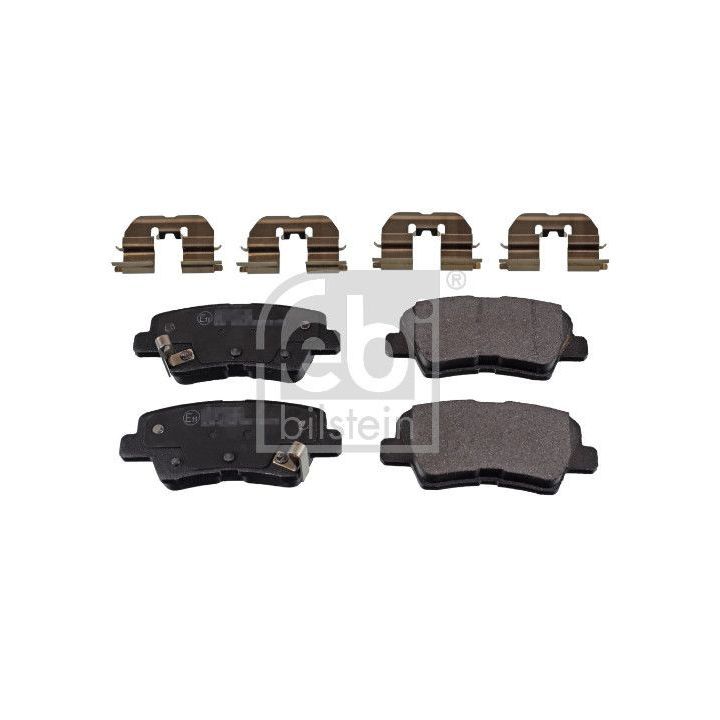 Stabdžių trinkelių rinkinys, diskinis stabdys FEBI BILSTEIN 116378