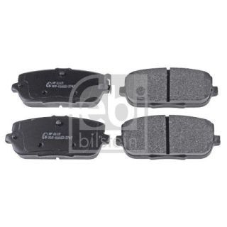 Stabdžių trinkelių rinkinys, diskinis stabdys FEBI BILSTEIN 116386