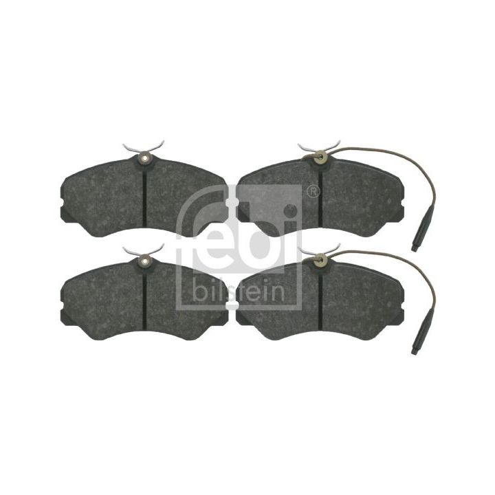 Stabdžių trinkelių rinkinys, diskinis stabdys FEBI BILSTEIN 16049