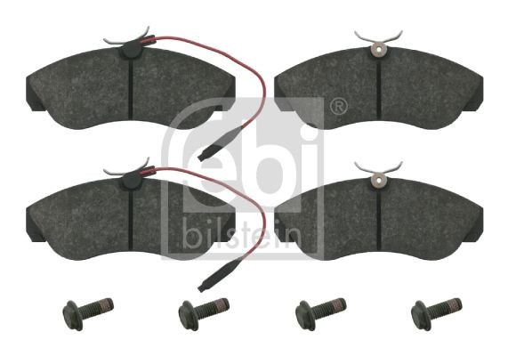 Stabdžių trinkelių rinkinys, diskinis stabdys FEBI BILSTEIN 16069