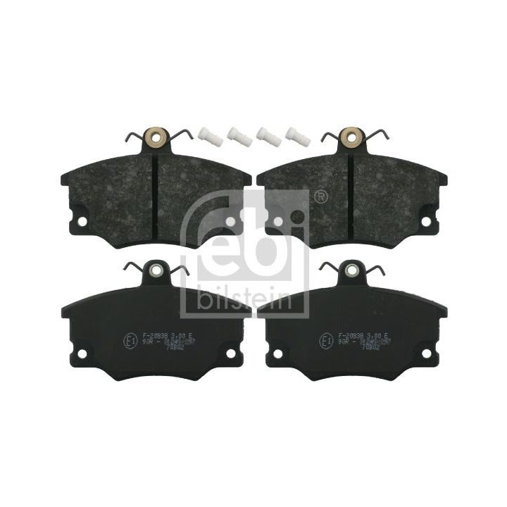 Stabdžių trinkelių rinkinys, diskinis stabdys FEBI BILSTEIN 16079