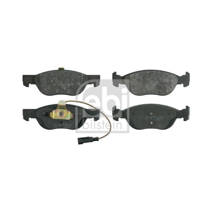 Stabdžių trinkelių rinkinys, diskinis stabdys FEBI BILSTEIN 16091