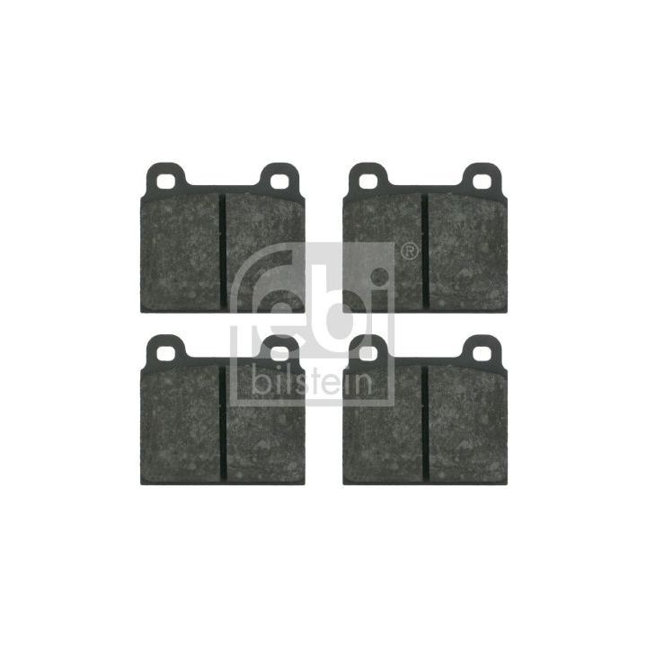 Stabdžių trinkelių rinkinys, diskinis stabdys FEBI BILSTEIN 16134