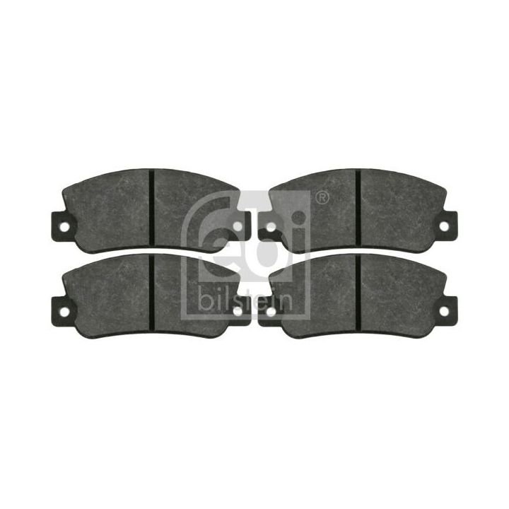 Stabdžių trinkelių rinkinys, diskinis stabdys FEBI BILSTEIN 16168