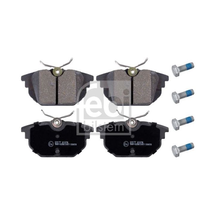 Stabdžių trinkelių rinkinys, diskinis stabdys FEBI BILSTEIN 16172