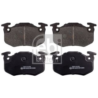 Stabdžių trinkelių rinkinys, diskinis stabdys FEBI BILSTEIN 16189