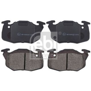 Stabdžių trinkelių rinkinys, diskinis stabdys FEBI BILSTEIN 16192