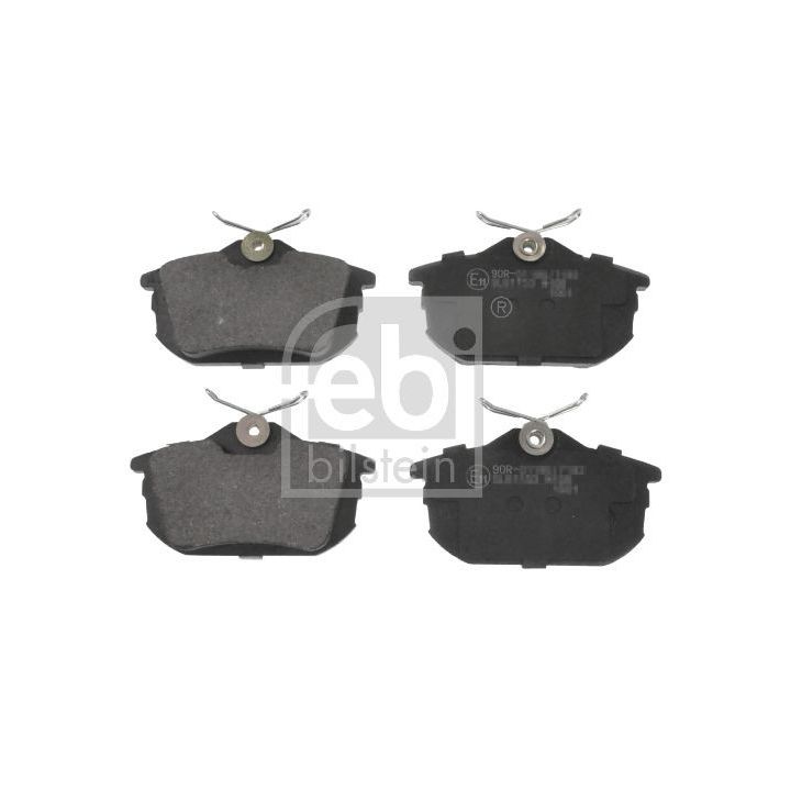 Stabdžių trinkelių rinkinys, diskinis stabdys FEBI BILSTEIN 16207