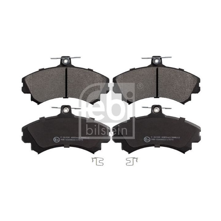 Stabdžių trinkelių rinkinys, diskinis stabdys FEBI BILSTEIN 16213