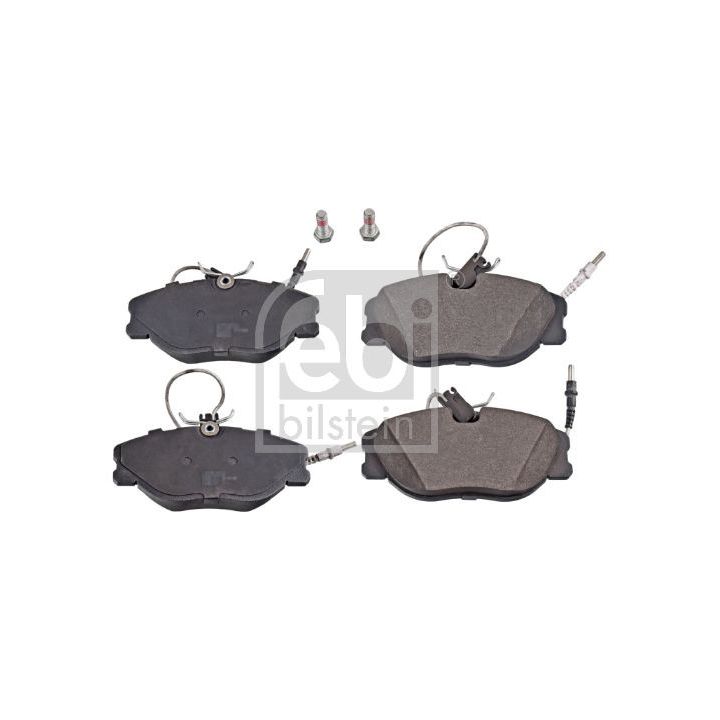 Stabdžių trinkelių rinkinys, diskinis stabdys FEBI BILSTEIN 16224