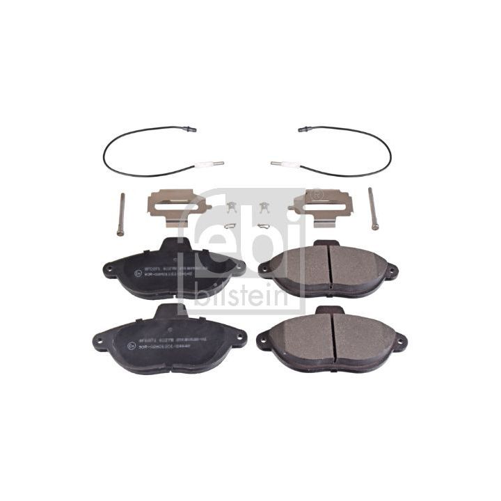 Stabdžių trinkelių rinkinys, diskinis stabdys FEBI BILSTEIN 16225