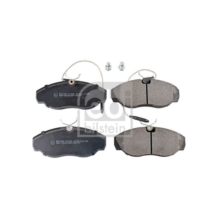 Stabdžių trinkelių rinkinys, diskinis stabdys FEBI BILSTEIN 16240