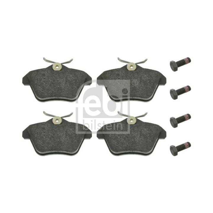 Stabdžių trinkelių rinkinys, diskinis stabdys FEBI BILSTEIN 16245