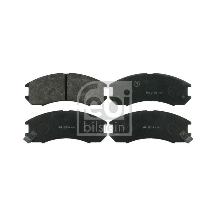 Stabdžių trinkelių rinkinys, diskinis stabdys FEBI BILSTEIN 16282