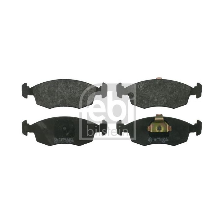 Stabdžių trinkelių rinkinys, diskinis stabdys FEBI BILSTEIN 16371