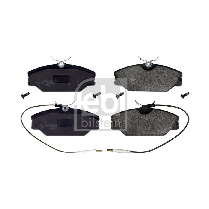 Stabdžių trinkelių rinkinys, diskinis stabdys FEBI BILSTEIN 16381