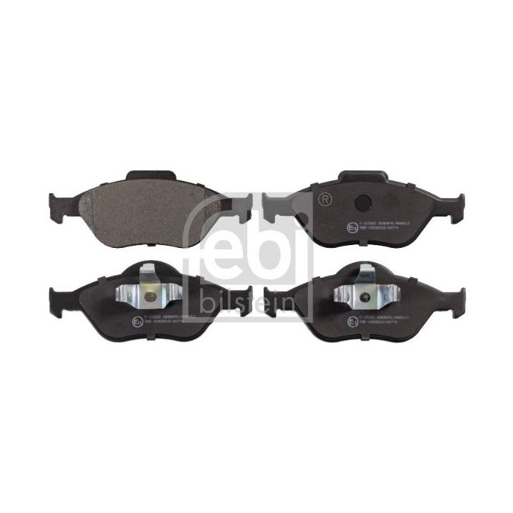 Stabdžių trinkelių rinkinys, diskinis stabdys FEBI BILSTEIN 16401