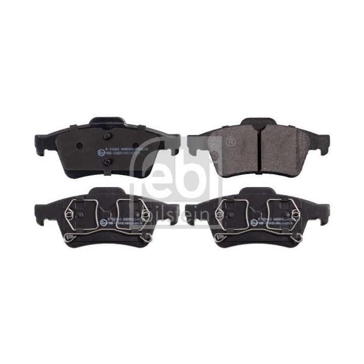 Stabdžių trinkelių rinkinys, diskinis stabdys FEBI BILSTEIN 16428