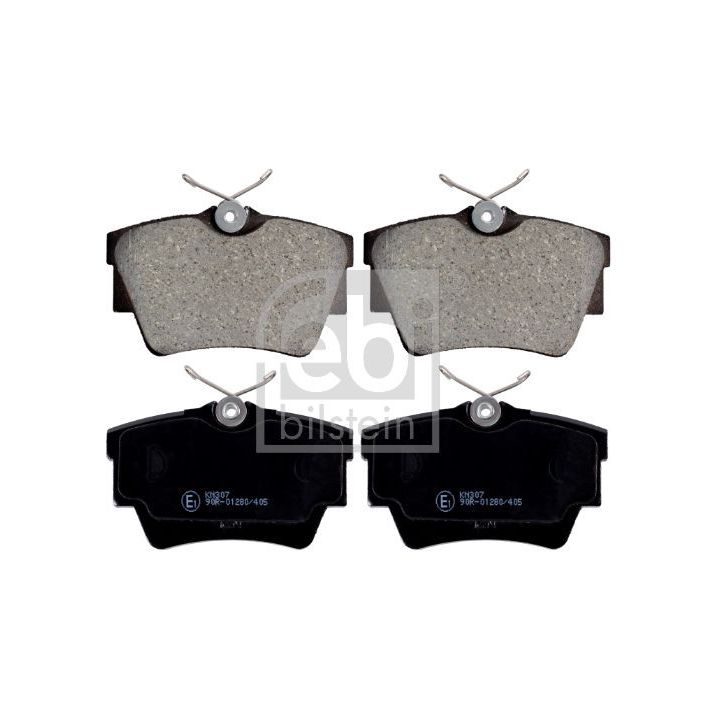 Stabdžių trinkelių rinkinys, diskinis stabdys FEBI BILSTEIN 16472