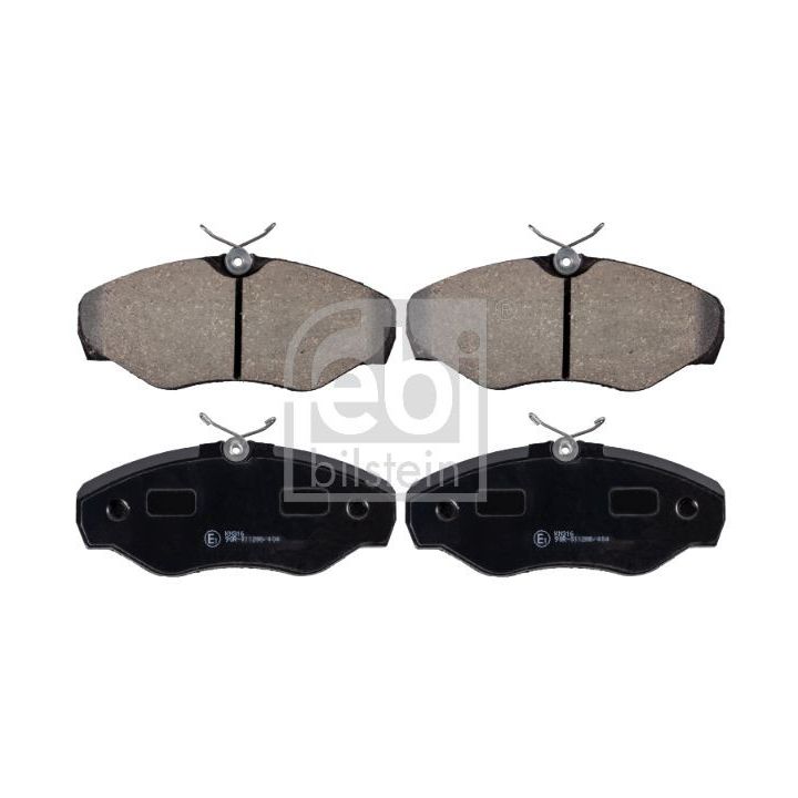 Stabdžių trinkelių rinkinys, diskinis stabdys FEBI BILSTEIN 16473