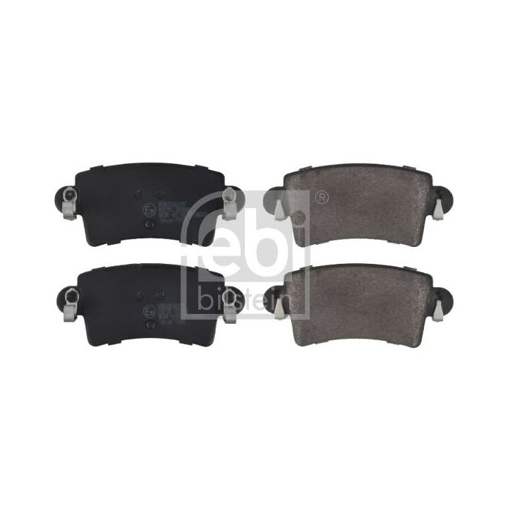 Stabdžių trinkelių rinkinys, diskinis stabdys FEBI BILSTEIN 16493