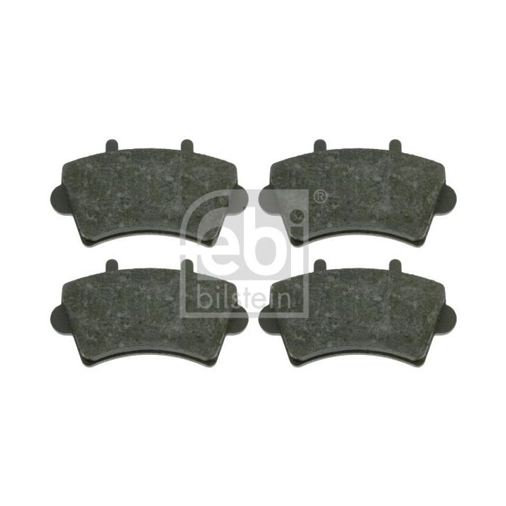 Stabdžių trinkelių rinkinys, diskinis stabdys FEBI BILSTEIN 16495